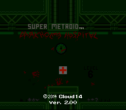 Super Metroid - Darkholme Hospital Title Screen